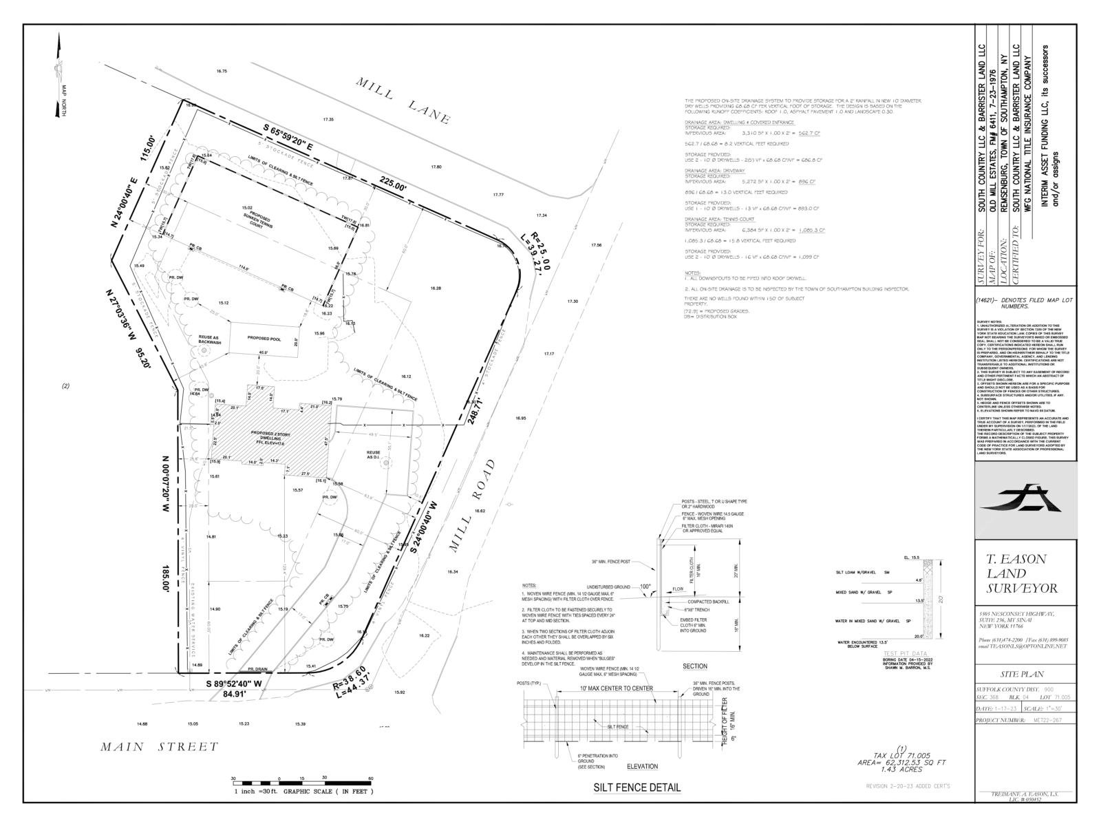 88 South Country Rd Survey-1